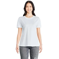 T-shirt à encolure ras du cou George pour femmes Tailles TP–TTG