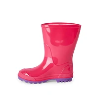 George Toddler Girls' Rubber Boots, Sizes 5-10