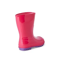 George Toddler Girls' Rubber Boots, Sizes 5-10