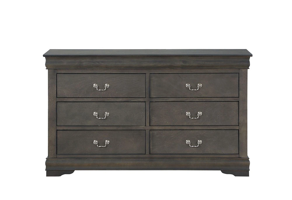 ACME Louis Philippe Dresser in Dark Gray