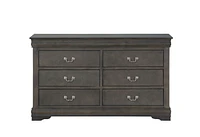 ACME Louis Philippe Dresser in Dark Gray