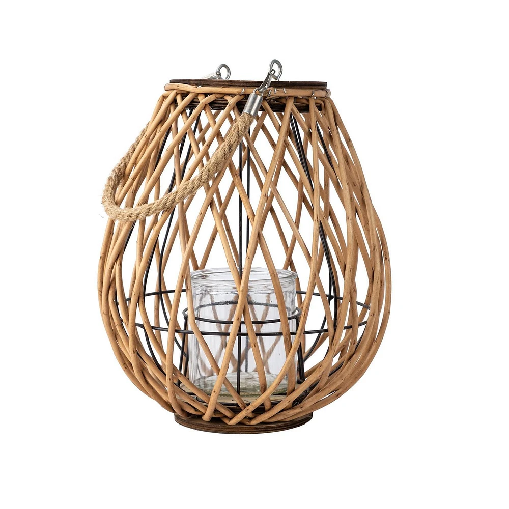 HOMETRENDS 12`` TREE LANTERN, 9.6 in. Dia. x 12.6 in. H