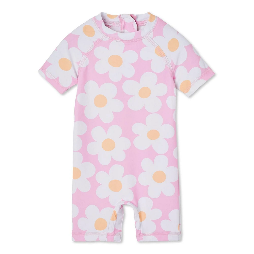 Maillot de bain 1 pièce anti-UV George pour bébés filles Tailles 3-24 mois