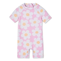 Maillot de bain 1 pièce anti-UV George pour bébés filles Tailles 3-24 mois