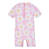 Maillot de bain 1 pièce anti-UV George pour bébés filles Tailles 3-24 mois