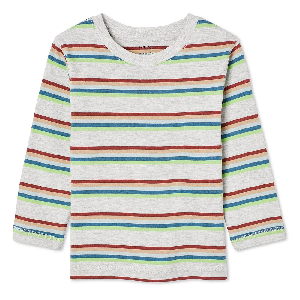 George Toddler Boys' Long Sleeve Tee, Sizes 2T-5T