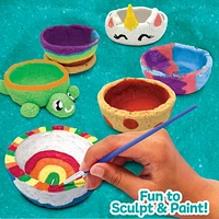 Made By Me! Sand Dough Sculpt & Paint Creations! Pottery Press, pottery press