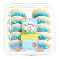 Kimberley’s Bakeshoppe Spring Shaped Frosted Sugar Cookies, 10 cookies, 383 g