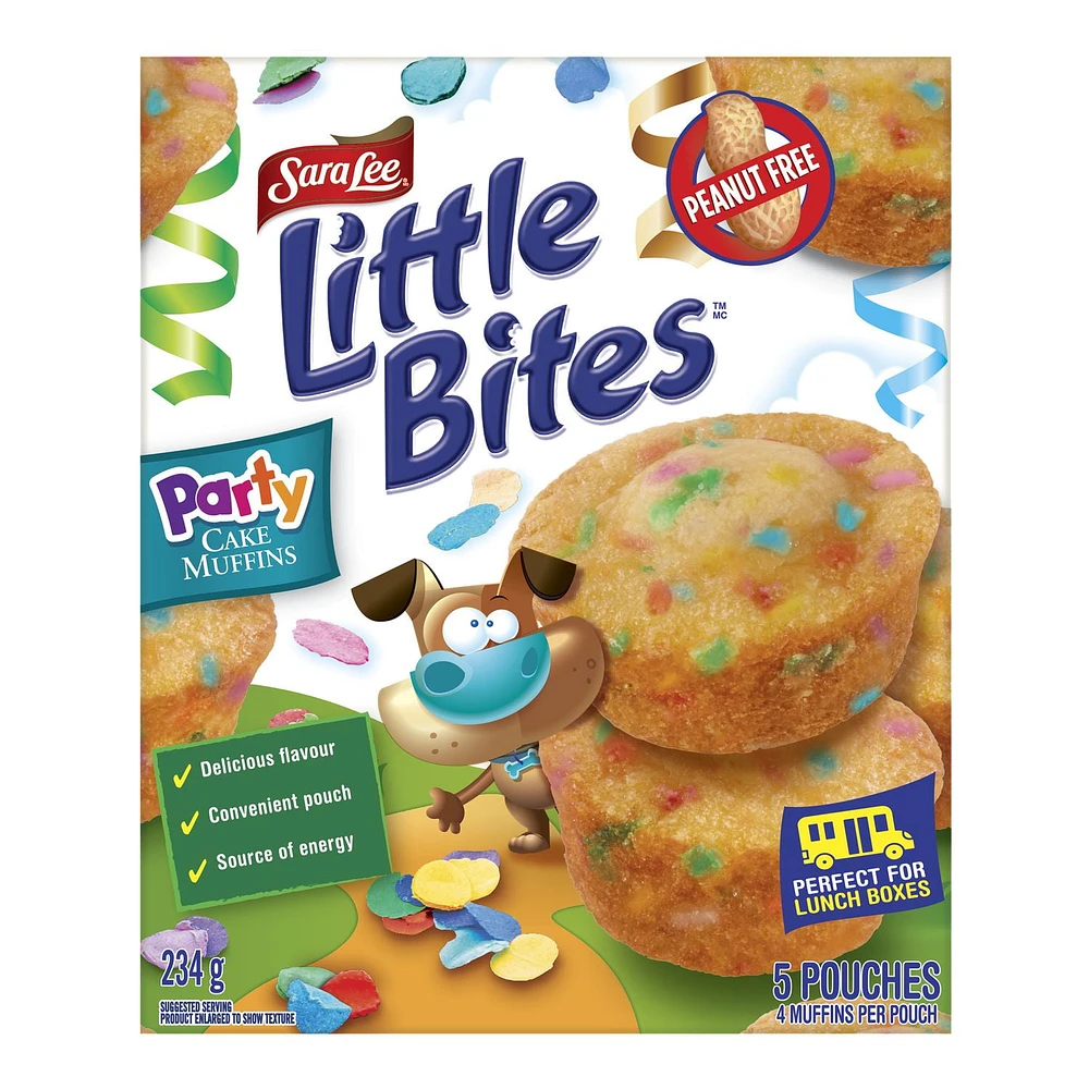 Sara Lee® Little Bites™ Party Cake Muffins, 234 g