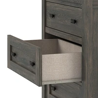 Farmington 4 Drawer Dresser, Weathered Oak