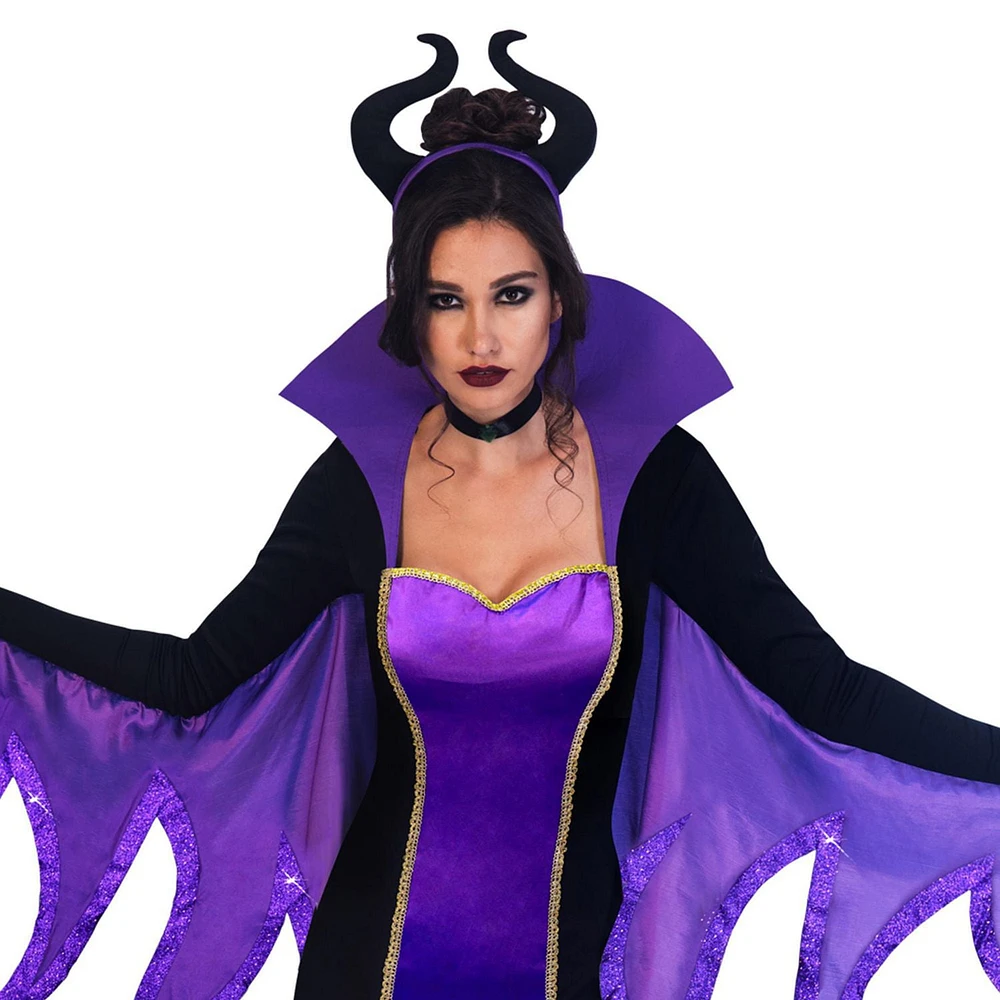 LADY HALLOWEEN EVIL QUEEN COSTUME