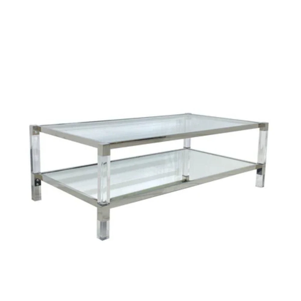 Jacques Coffee Table in Silver