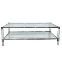 Jacques Coffee Table in Silver