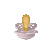 BIBS Supreme Baby Pacifiers | BPA-Free Natural Rubber Pacifier | Made in Denmark | Set of 2 Soothers (6-18 Months)