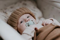 BIBS Supreme Baby Pacifiers | BPA-Free Natural Rubber Pacifier | Made in Denmark | Set of 2 Soothers (6-18 Months)