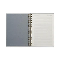 Think Ink Twin Wire Textured Journal Gray