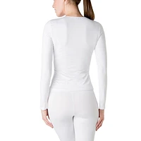 Elita Women's Microfiber Thermal Long Sleeve Crew Neck Shirt