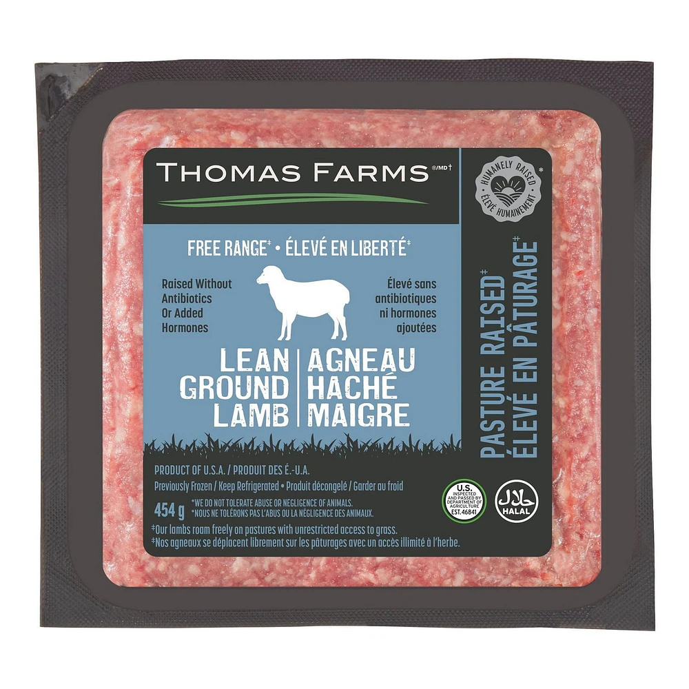 Agneau haché maigre australiennes Thomas Farms