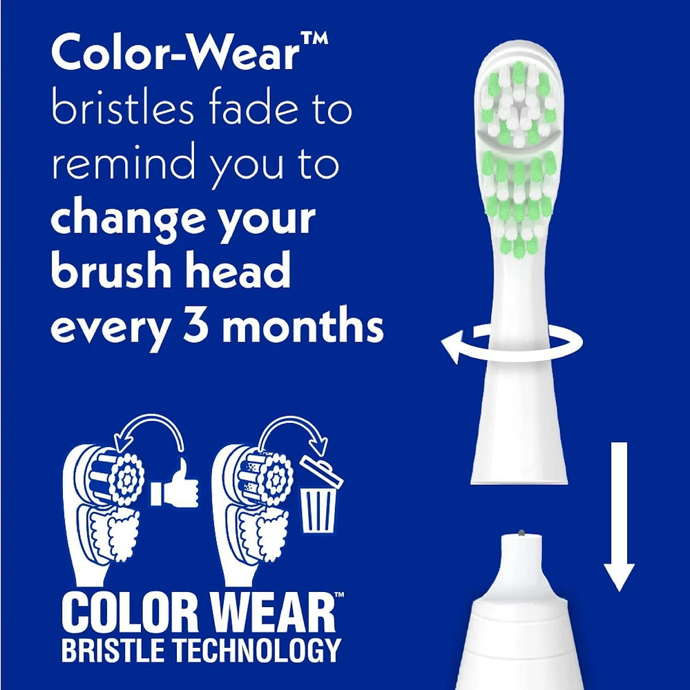 Spinbrush PRO WHITEN Replacement Brush Heads Soft