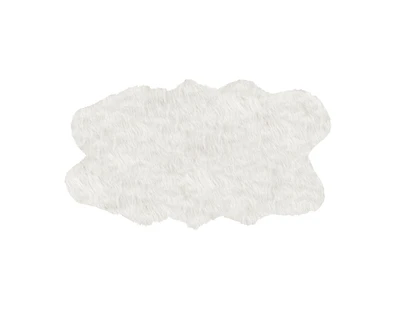 H-LUXE Gordon Faux Sheepskin Rug