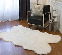 H-LUXE Gordon Faux Sheepskin Rug