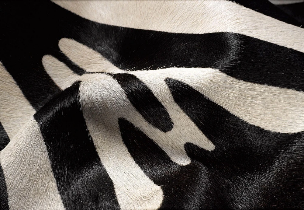 TOGO ANIMAL PRINT COWHIDE RUG - ZEBRA/LEOPARD/TIGER/CHEETAH - 5' X 7'