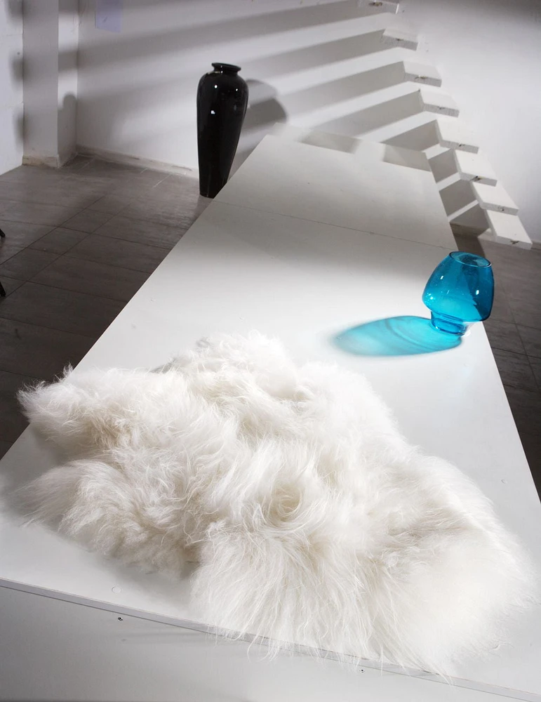 Icelandic Sheepskin Long-Haired Rug