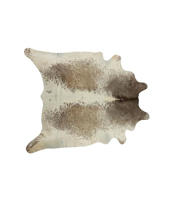 H-Natural Kobe Salt & Pepper 6'X7' Cowhide Rug