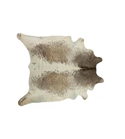 H-Natural Kobe Salt & Pepper 6'X7' Cowhide Rug