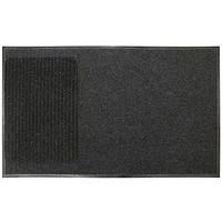 30-inch x 48-inch + 16-inch x 24-inch BOGO Charcoal Needlepunch Mats with Vinyl Backing