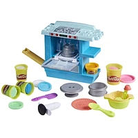 Play-Doh Kitchen Creations Rising Cake Oven Bakery Playset with 5 Modeling Compound Colors, Non-Toxic, Ages 3+