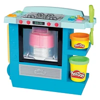 Play-Doh Kitchen Creations Rising Cake Oven Bakery Playset with 5 Modeling Compound Colors, Non-Toxic, Ages 3+