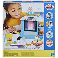 Play-Doh Kitchen Creations Rising Cake Oven Bakery Playset with 5 Modeling Compound Colors, Non-Toxic, Ages 3+