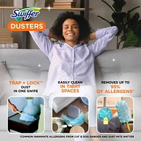 Swiffer Dusters Multi-Surface Duster Refills for Cleaning, Unscented, 10 count