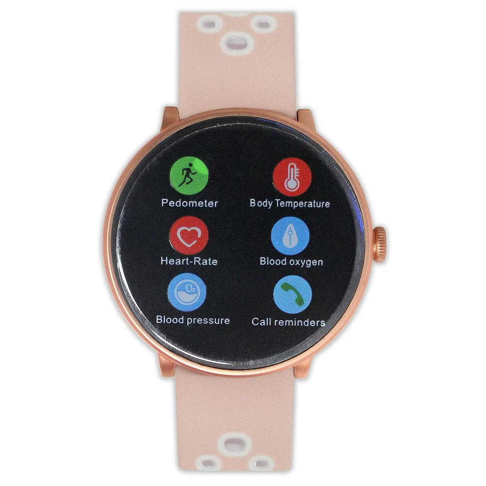 iTIME ELITE Health and Fitness Body Temperature Smartwatch with Heart Rate Monitor