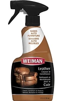 Weiman Leather Cleaner and Polish Trigger, UV Protection Formula