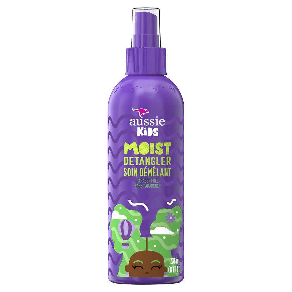 Aussie Kids Moist Detangler for Kids,, 236ML