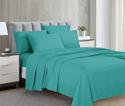 Grey Label 1800 Series Microfiber Sheet Set with Bonus Pillowcases
