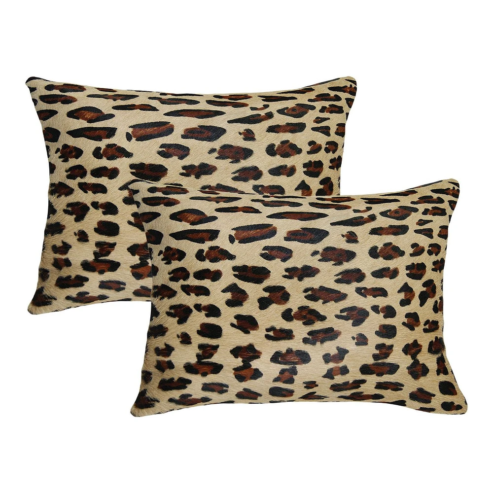 TORINO TOGO COWHIDE PILLOW 12"X20" 2-PACK