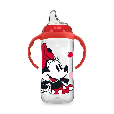 NUK Large Learner Cup, Minnie, 10 oz, BPA free and dishwasher safe