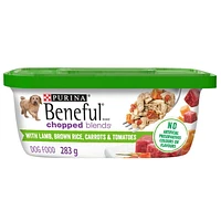 Beneful Chopped Blends with Lamb, Brown Rice, Carrots & Tomatoes, Wet Dog Food 283 g, 283 g