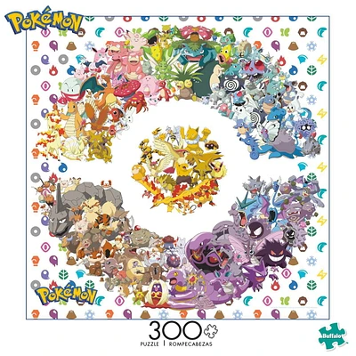 Buffalo Games - Pokemon - Catch Them All; Kanto - 300 Piece Jigsaw Puzzle