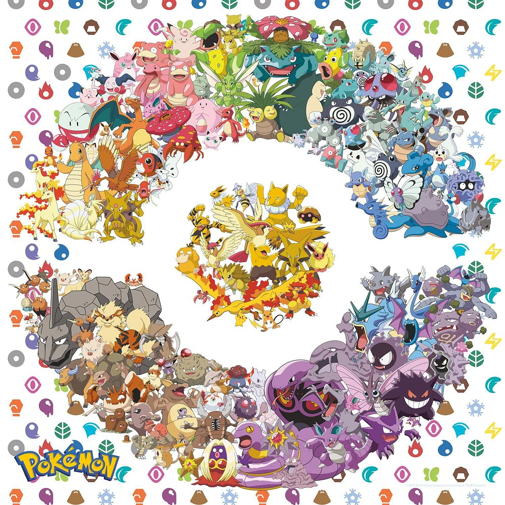 Buffalo Games - Pokemon - Catch Them All; Kanto - 300 Piece Jigsaw Puzzle