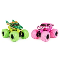 Monster Jam, Official Dragon Vs. Full Charge Die-Cast Monster Trucks, 1:64 Scale, Kids Toys for Boys Ages 3 and up