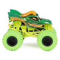 Monster Jam, Official Dragon Vs. Full Charge Die-Cast Monster Trucks, 1:64 Scale, Kids Toys for Boys Ages 3 and up