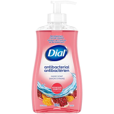 Dial Antibacterial Liquid Hand Soap, Pomegranate Tangerine, 325ml