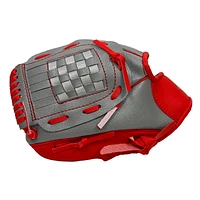 Future Stars Baseball / Tee-Ball 9" Glove - Right Hand Catch - Red