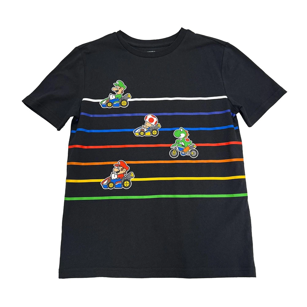 Mario Kart Friends Short Sleeve T-Shirt