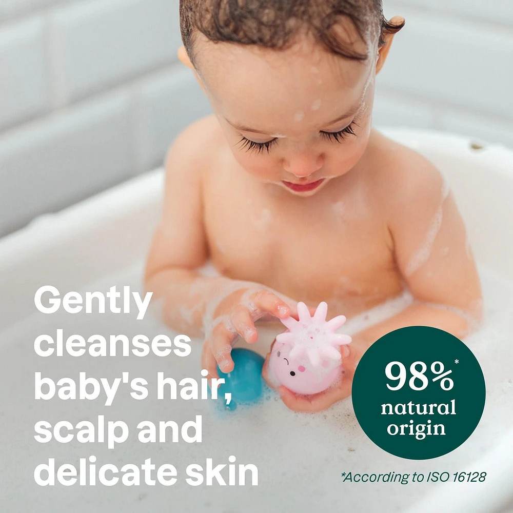 ATTITUDE baby leaves, Hair & Body Foaming Wash, Good Night, 295 mL