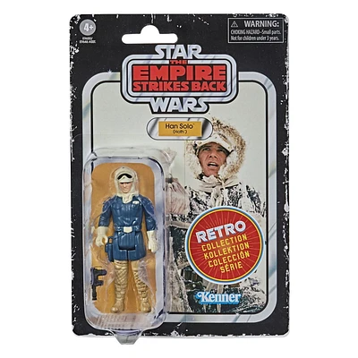 Star Wars  Retro Collection, Star Wars : L'Empire contre-attaque, figurine Han Solo (Hoth)